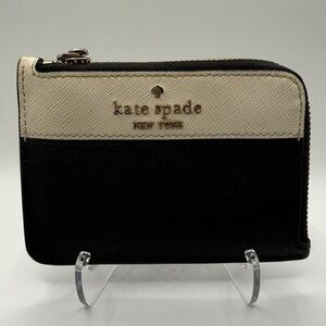 Kate Spade Colorblock Card Case & Key Ring Wallet